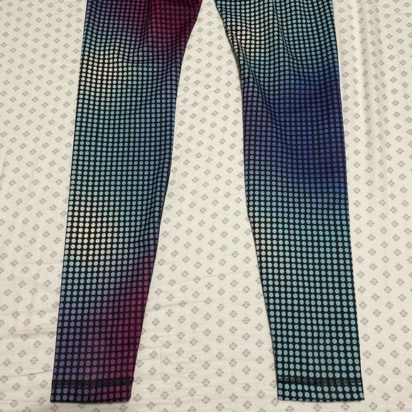 Lululemon Wunder Under Pant III, Cosmic Dot White Multi / Black - Picture 9 of 11